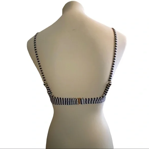 LIKE NEW!  Ladies Nautical Bikini Top - Picture 5 of 7